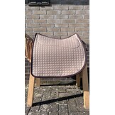 New Saddle pad with anti slip top blue