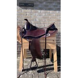 Used Allround Western saddle size standard in good condition