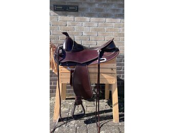 Tweedehands Allround Western zadel maat standaard