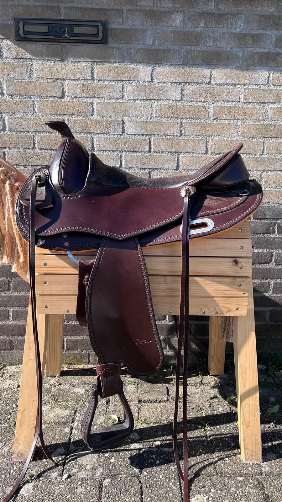 Gebrauchte Allround Western Sattel masse standard in gute Zustand