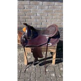 Used Allround Western saddle size standard in good condition