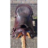 Used Allround Western saddle size standard in good condition