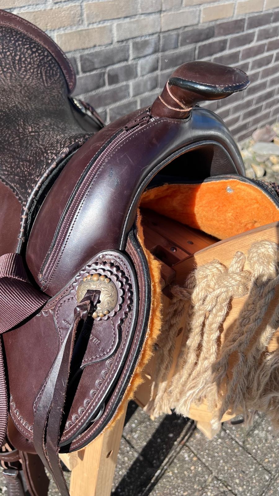 Gebrauchte Allround Western Sattel masse standard in gute Zustand