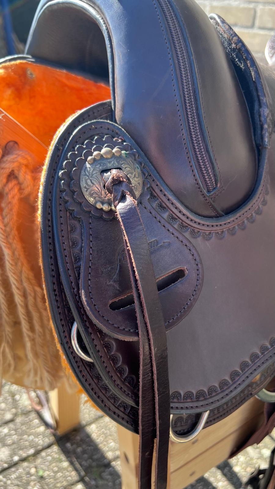 Gebrauchte Allround Western Sattel masse standard in gute Zustand