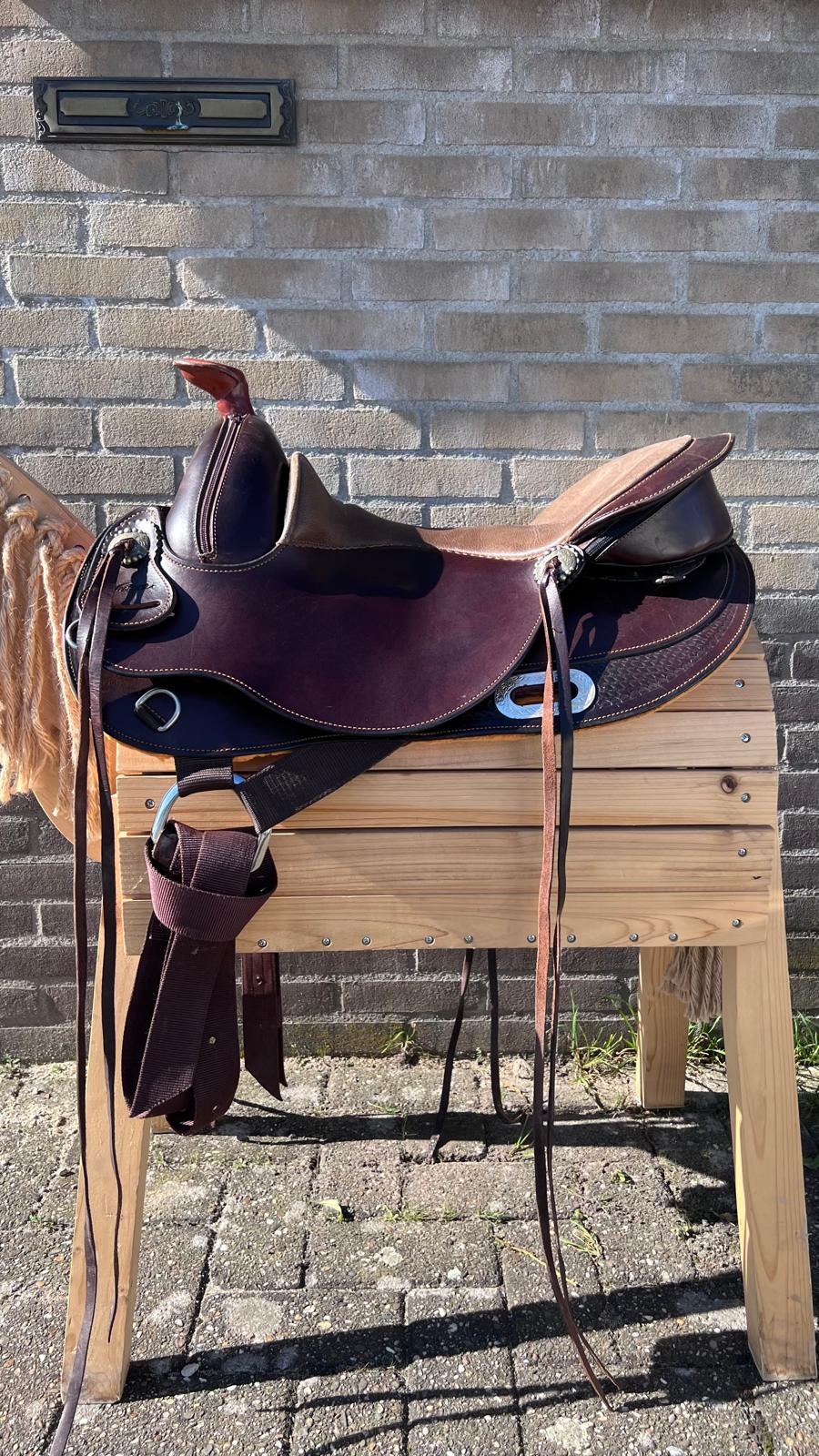 Gebrauchte Allround Western Sattel masse SB in gute Zustand