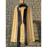 Second hand Wave wide stirrup leathers black