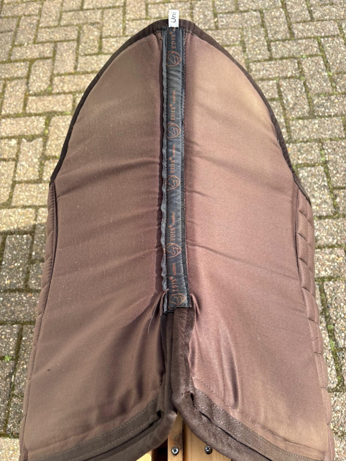 Tweedekans Correctie sjabrack dressuur met inlages bruin