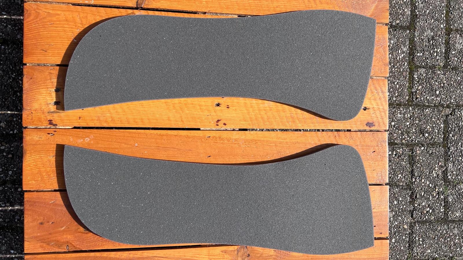 Nieuwe Memory foam inlages uit voorraad leverbaar