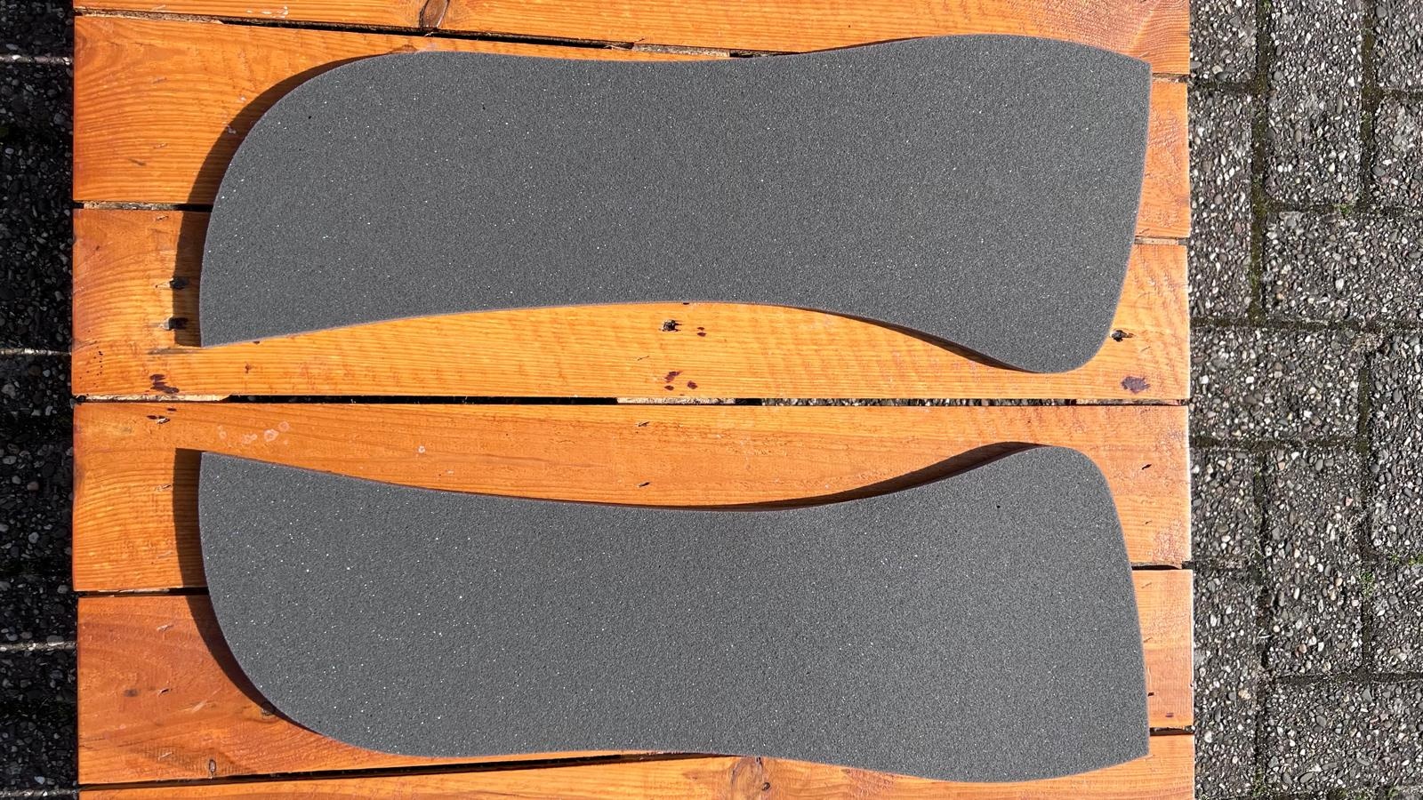Nieuwe Memory foam inlages uit voorraad leverbaar