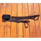Second hand Wave stirrup leathers 70cm brown