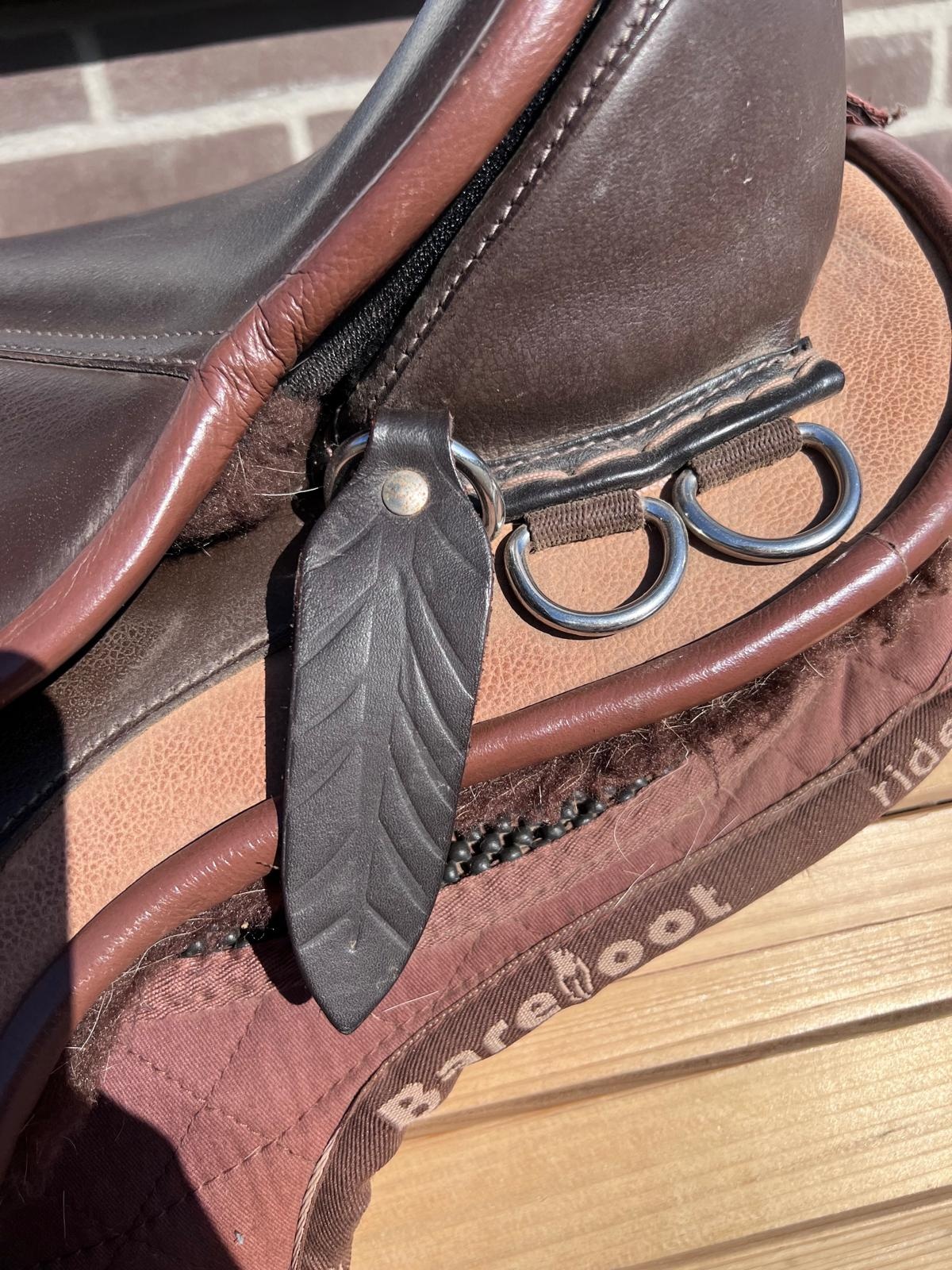 Used Barrydale saddle size 2 brown with accesories