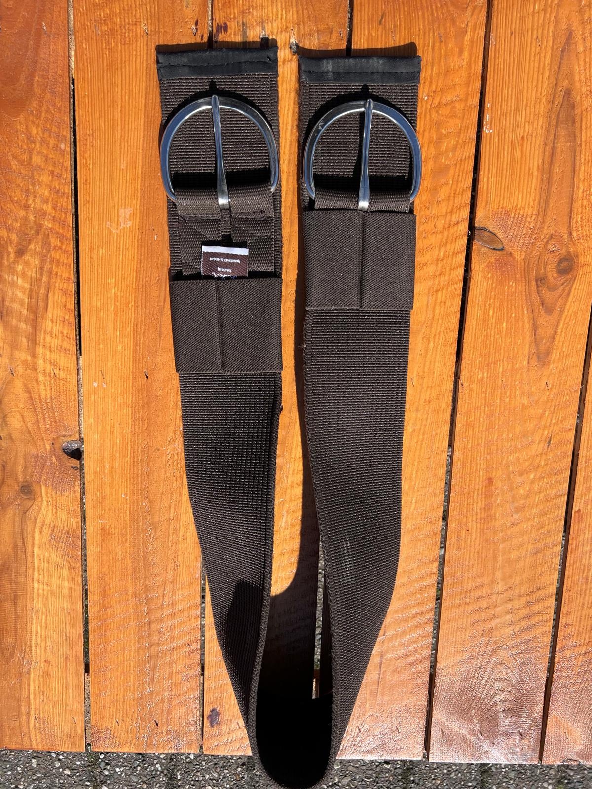 Used Super girth western 120cm brown