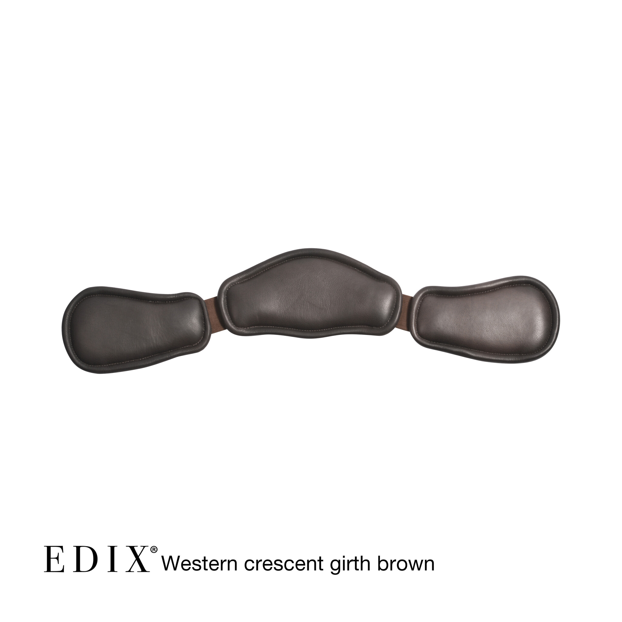 Anatomic crescent western girth