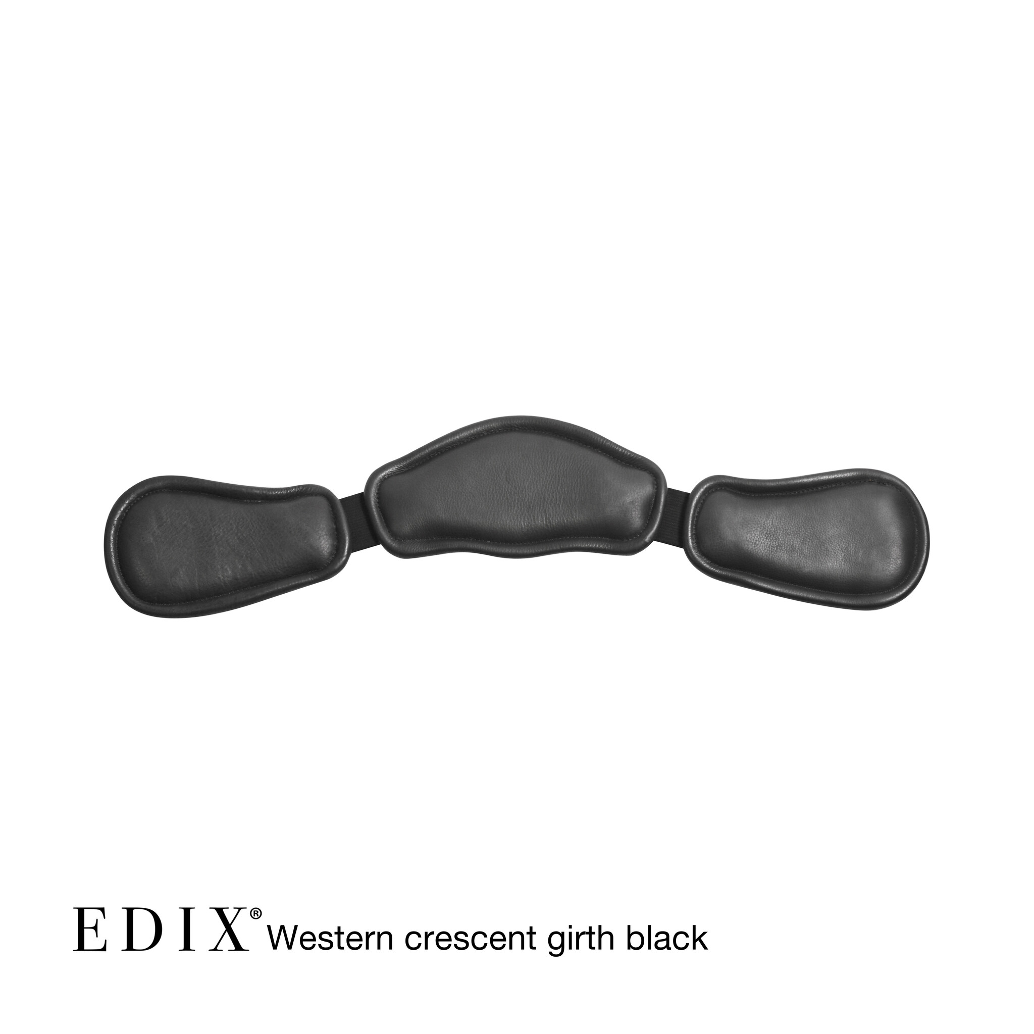 Anatomic crescent western girth