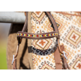 Brightstar browband for hackamore or sidepull