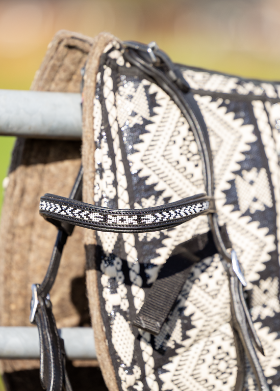 Bright Stirnriemen fur Hackamore oder Sidepull