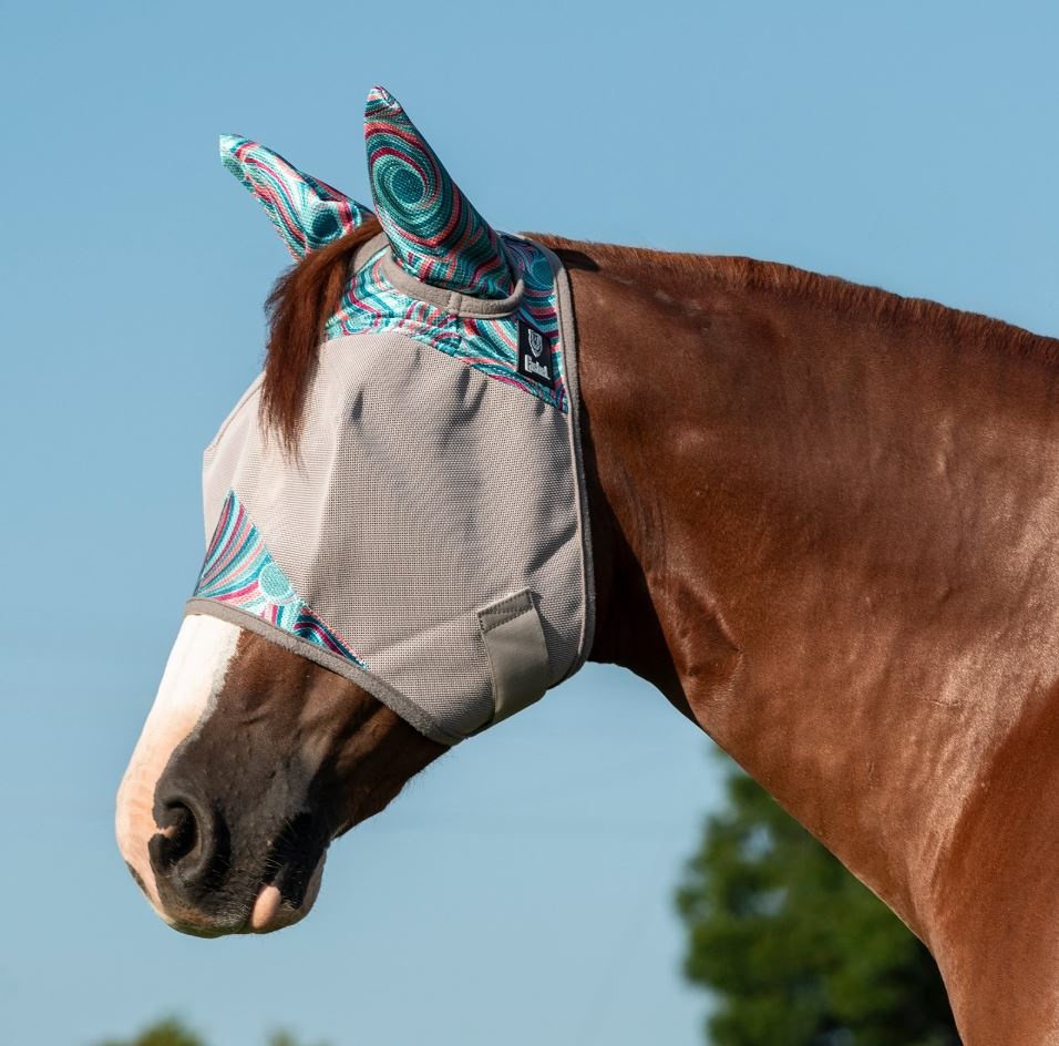 Fly mask with ears UV resistant