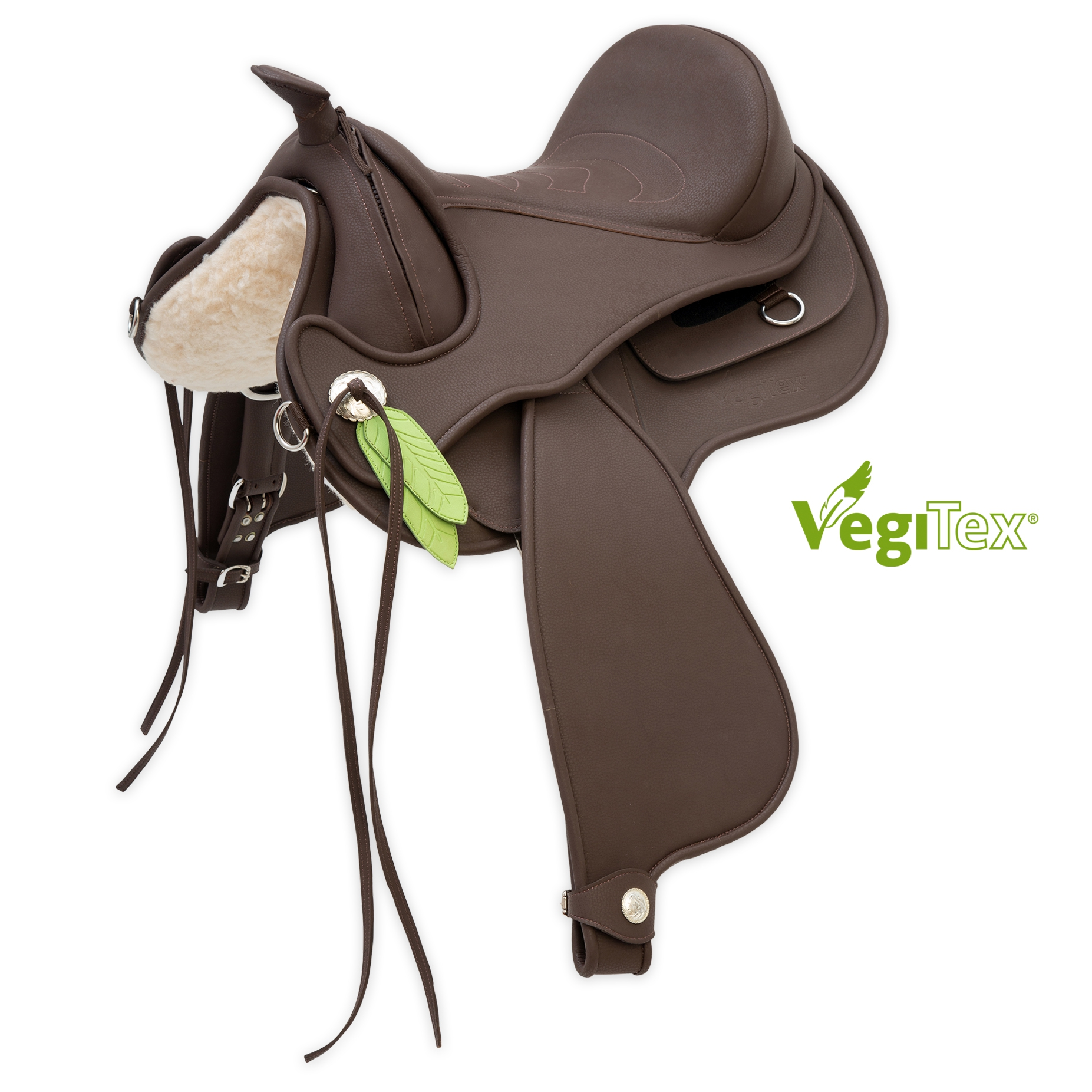 Arizona Vegitex western boomlooszadel met fenders