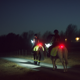 Light 01 lampje, kan je aan alle stoffen vastmaken