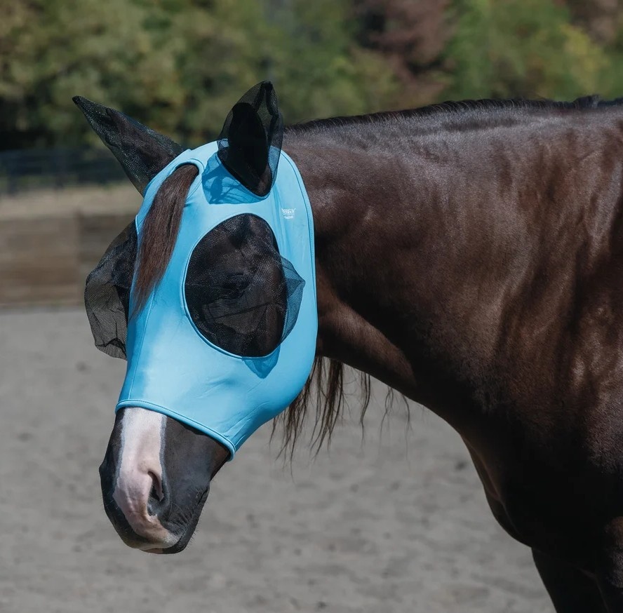 Coolfit lycra fly mask