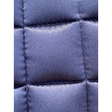 Tweedehands Metallic boomlooszadeldekje S navy met extra inlages