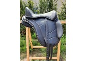 Zo goed als nieuwe Classic SB boomlooszadel met 17,5inch seat