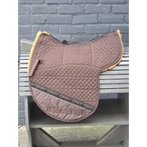 Sheep skin pad DR with inlays saddlle shape merino