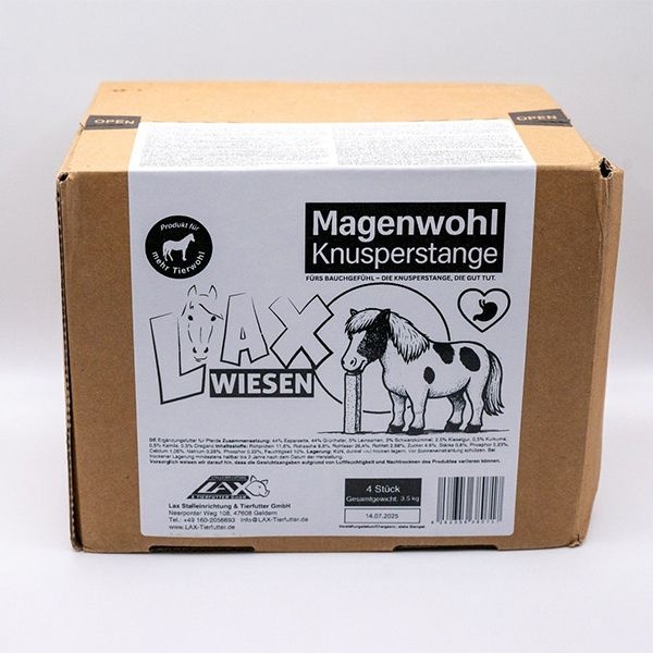 Magenwohl Knabbelblokken 3,5kg voor paarden
