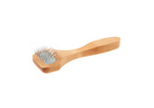 Bent velcro brush