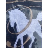 Zadelhoes Riders Who Care fleece zwart