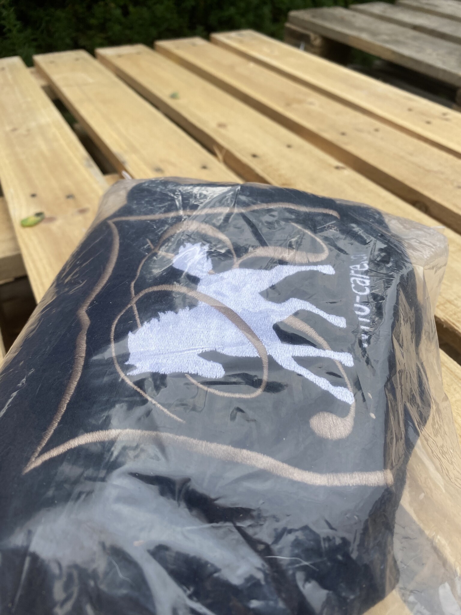 Zadelhoes Riders Who Care fleece zwart
