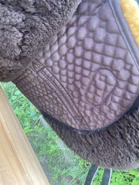 Used Macon extra bareback pad size L full-cob brown cappuccino