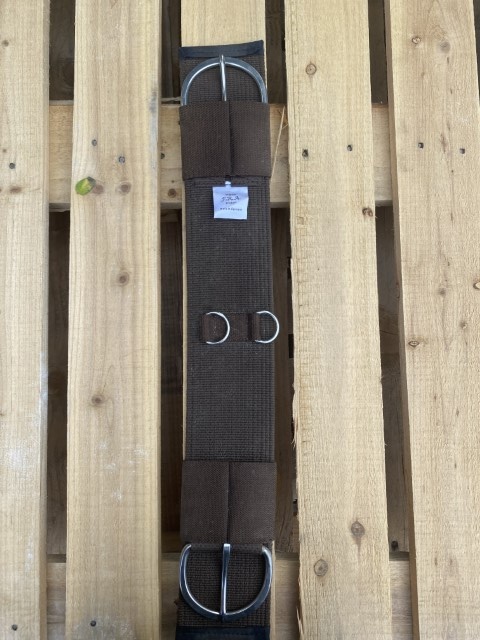 Used super girth Western 60 cm brown, elastic, stabilizing