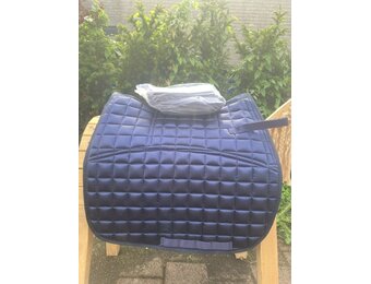 Tweedekans Metallic pad navy S