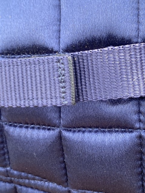 Gebrauchte Metallic Pad Navy S mit Einlagen und Shims von filz