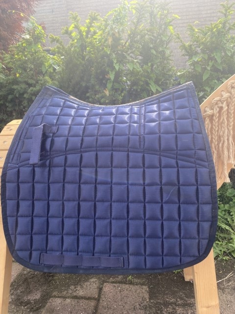 Used Metallic pad navy S with inserts and shims of felt