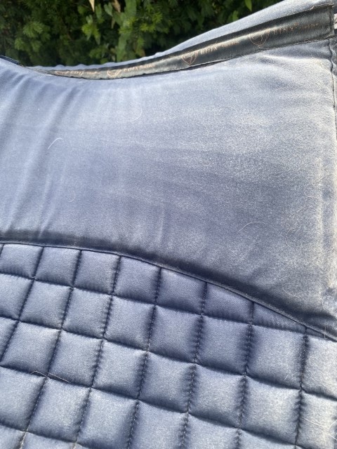 Used Metallic pad navy S with inserts and shims of felt