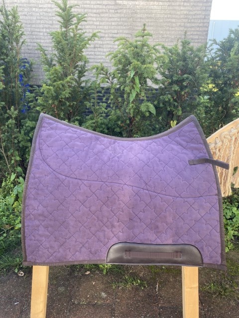 New Klassika treeless saddle pad suitable for inserts purple-brown
