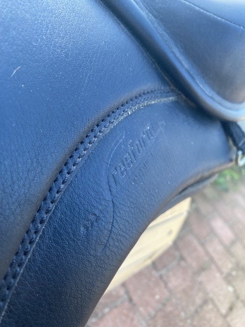 Tweedehands Liberty maat standaard boomlooszadel met 18,5inch seat en enduro kussens
