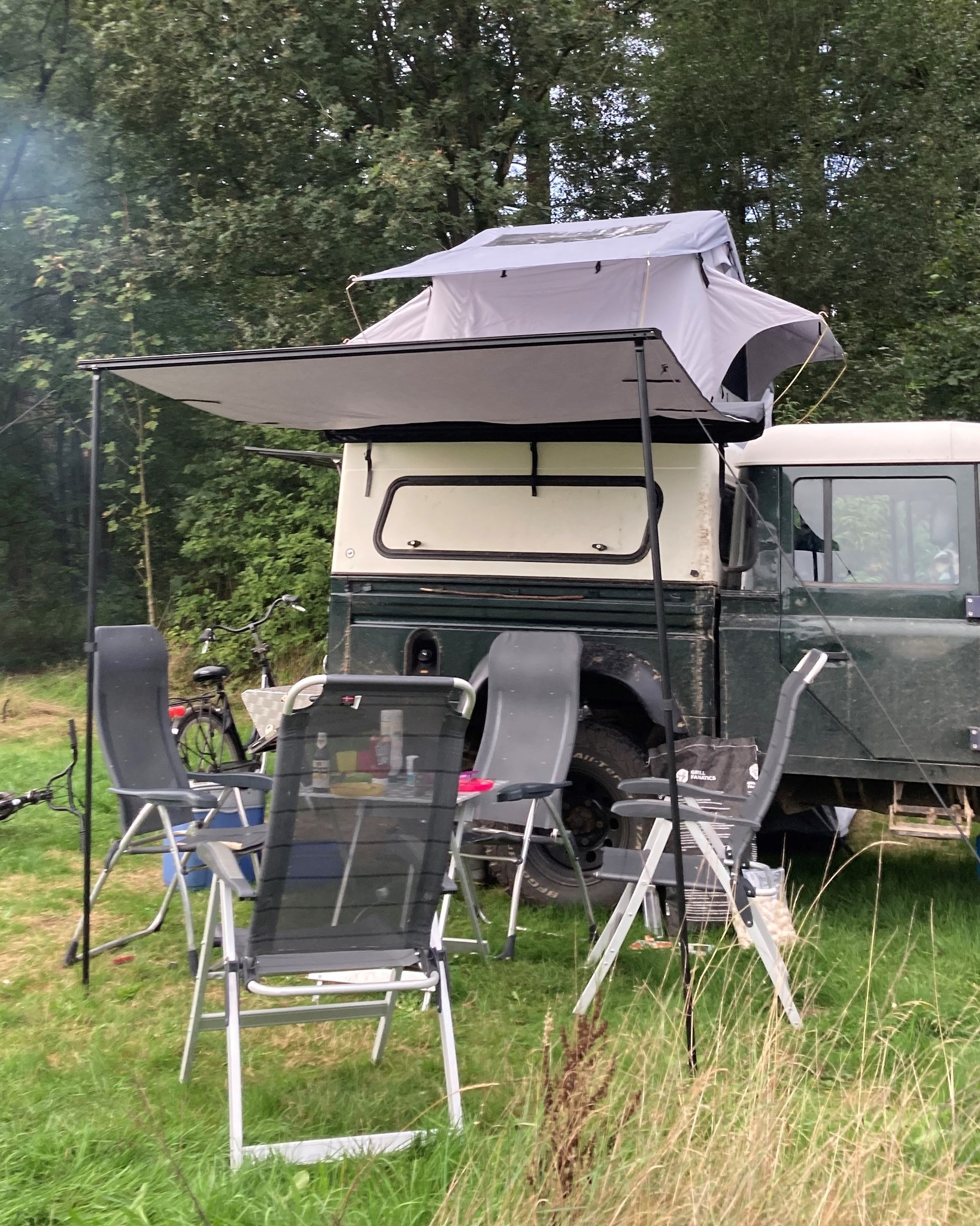 Luifel voor daktenten geschikt voor Land Rover Defender