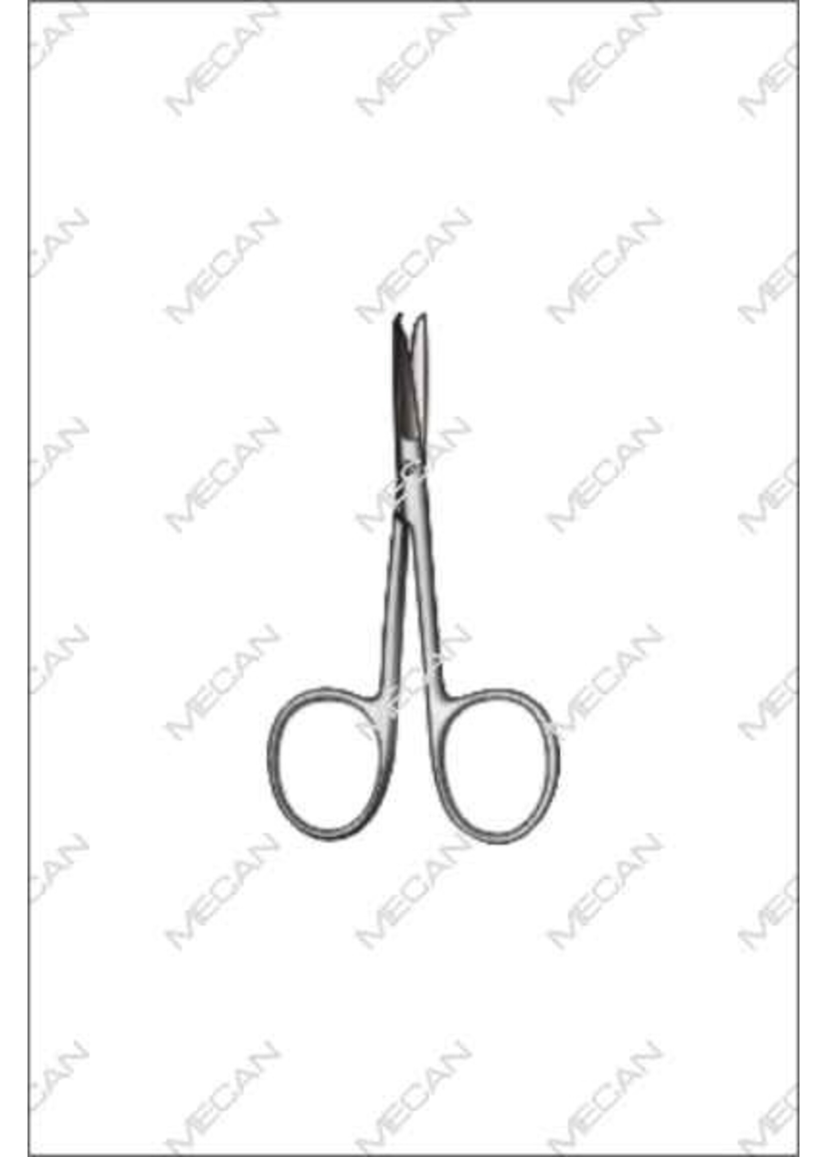 Mecan Ligatuurschaar Spencer fino 110mm  gebogen