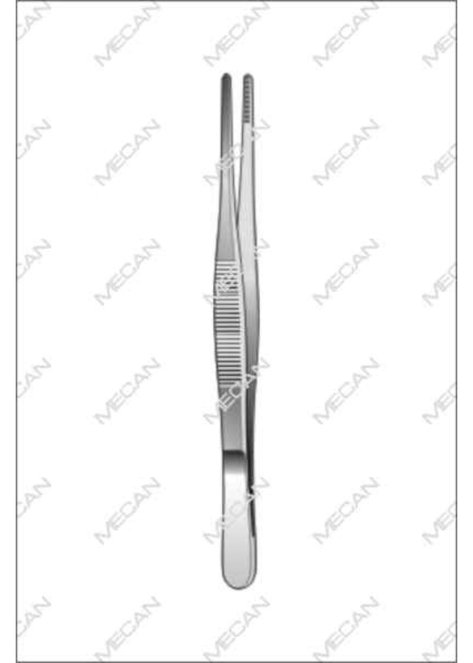 Mecan Anatomisch pincet 145mm  smal profiel
