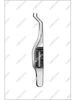 Mecan Iris pincet Gill-Hess 75mm 0.4mm, 1:2 tand