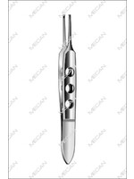 Mecan Iris pincet Bishop Harman 85mm