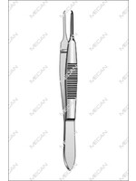 Mecan Fixeerpincet Castroviejo 90mm  recht 1:2 tand