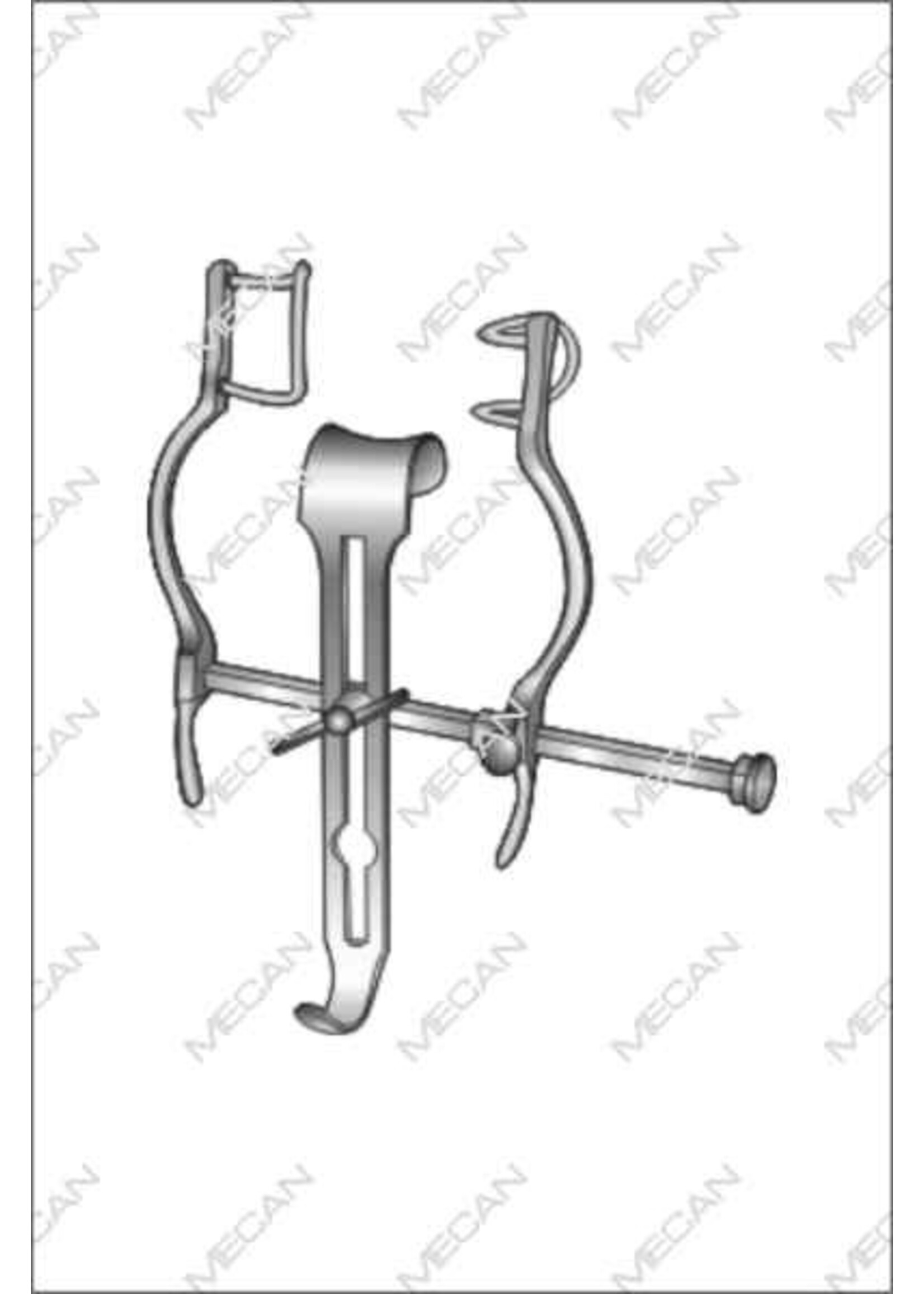 Mecan Wondspreider Balfour 90mm, 24 x 20mm, 27mm opening 90mm