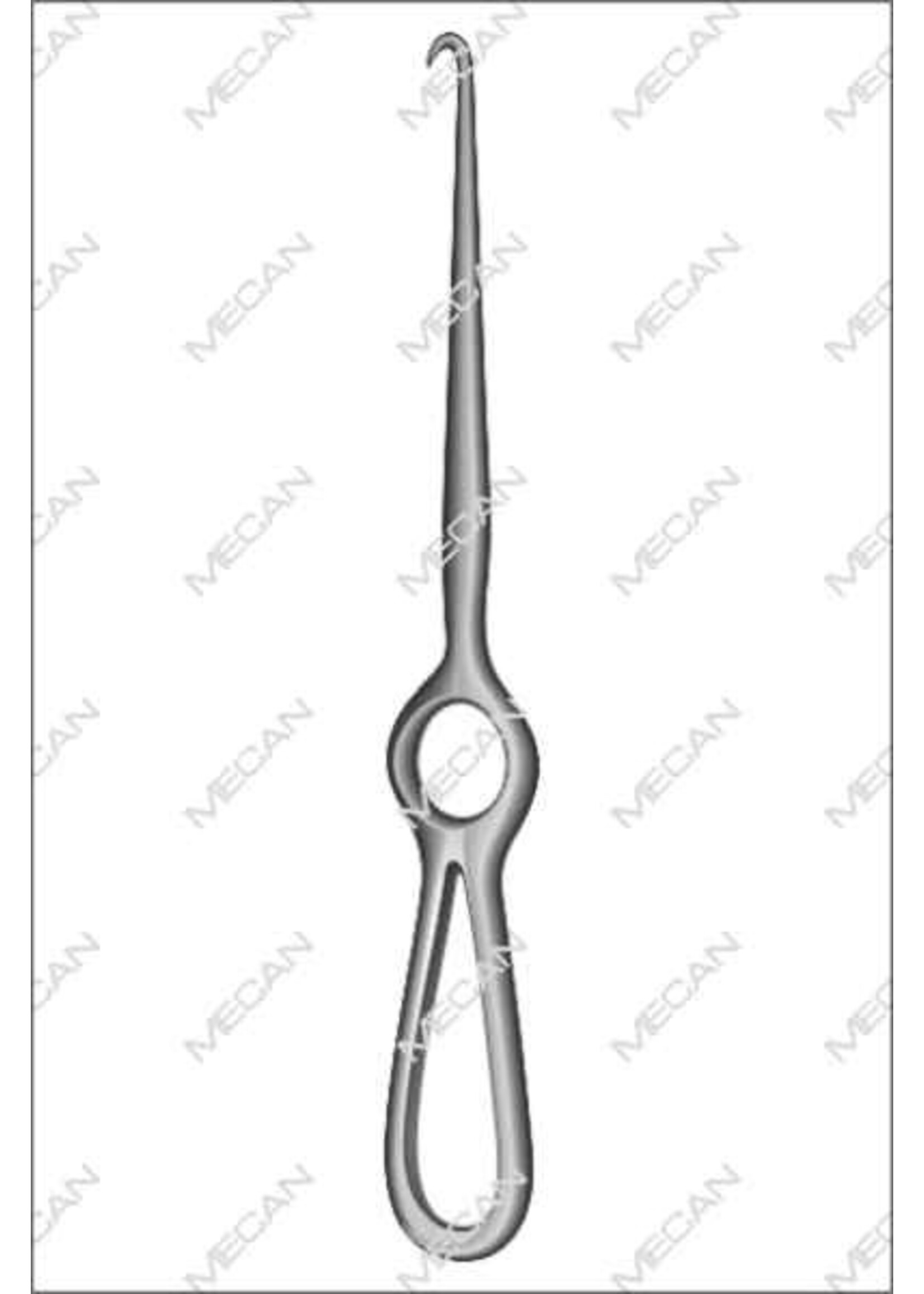 Mecan Wondhaak Volkmann 215mm  Scherp 1T