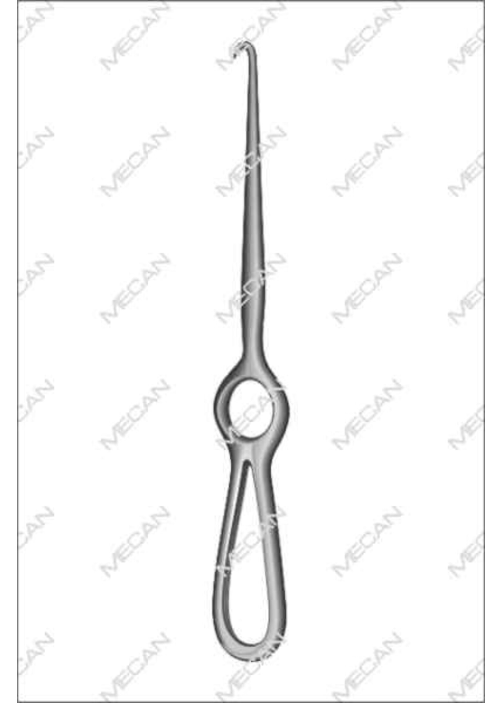 Mecan Wondhaak Volkmann 215mm  Scherp 4T