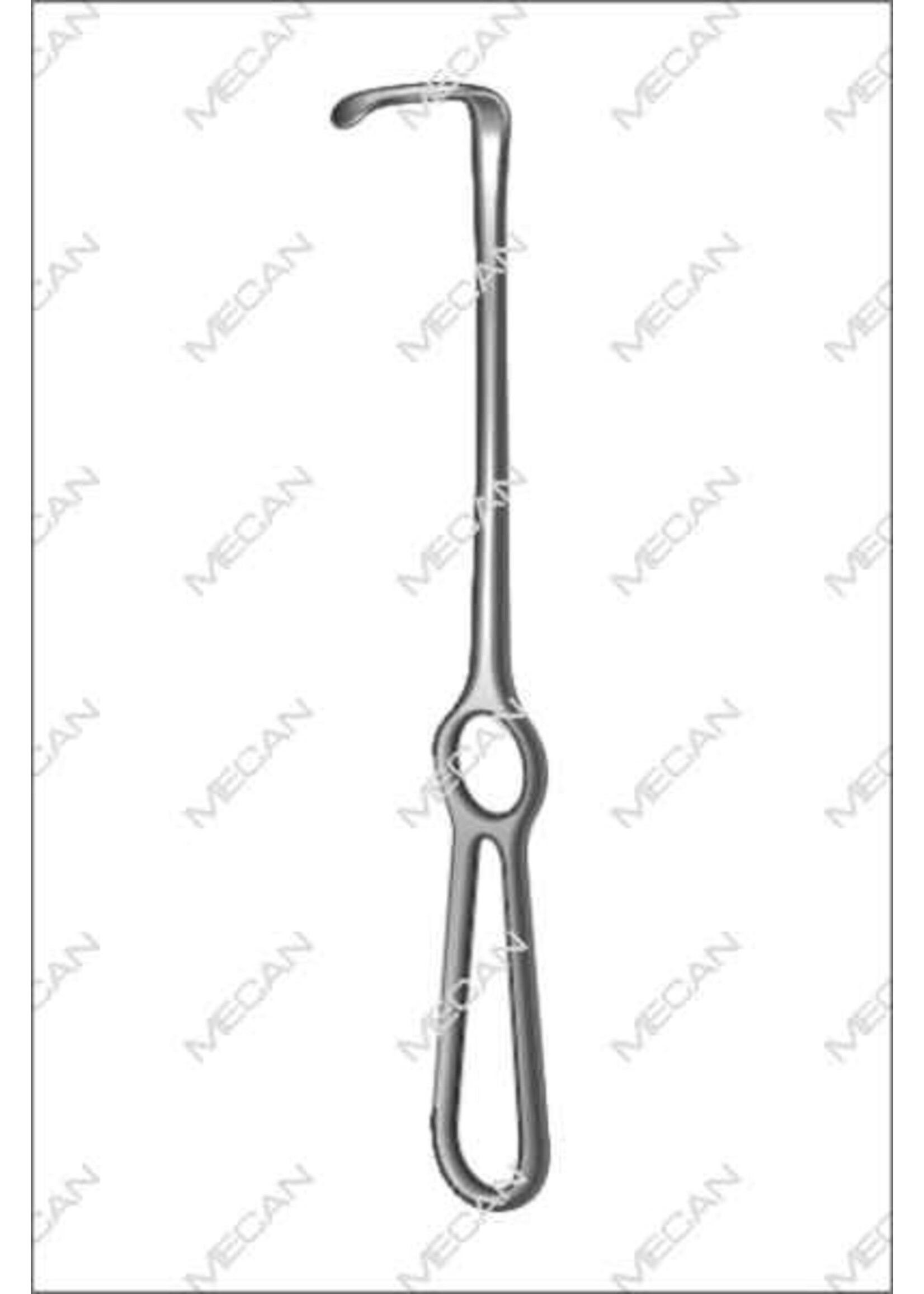 Mecan Wondhaak Langenbeck 30 x 14mm, 210mm
