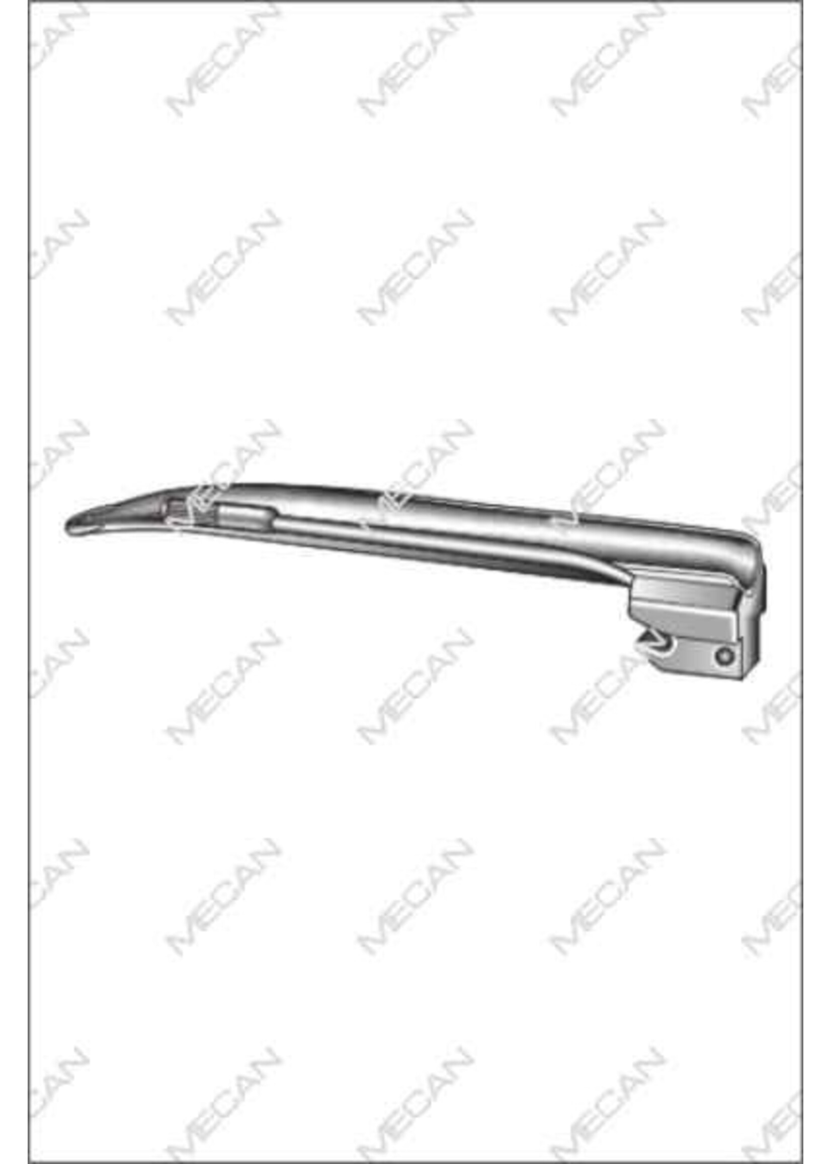 Mecan Spatel voor laryngoscoop  Conventional Fig. 2